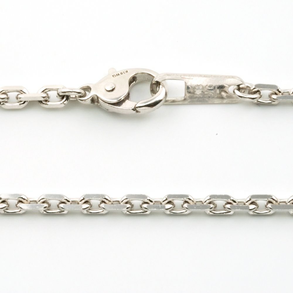 18K WG ANCHOR CHAIN FOR MEN