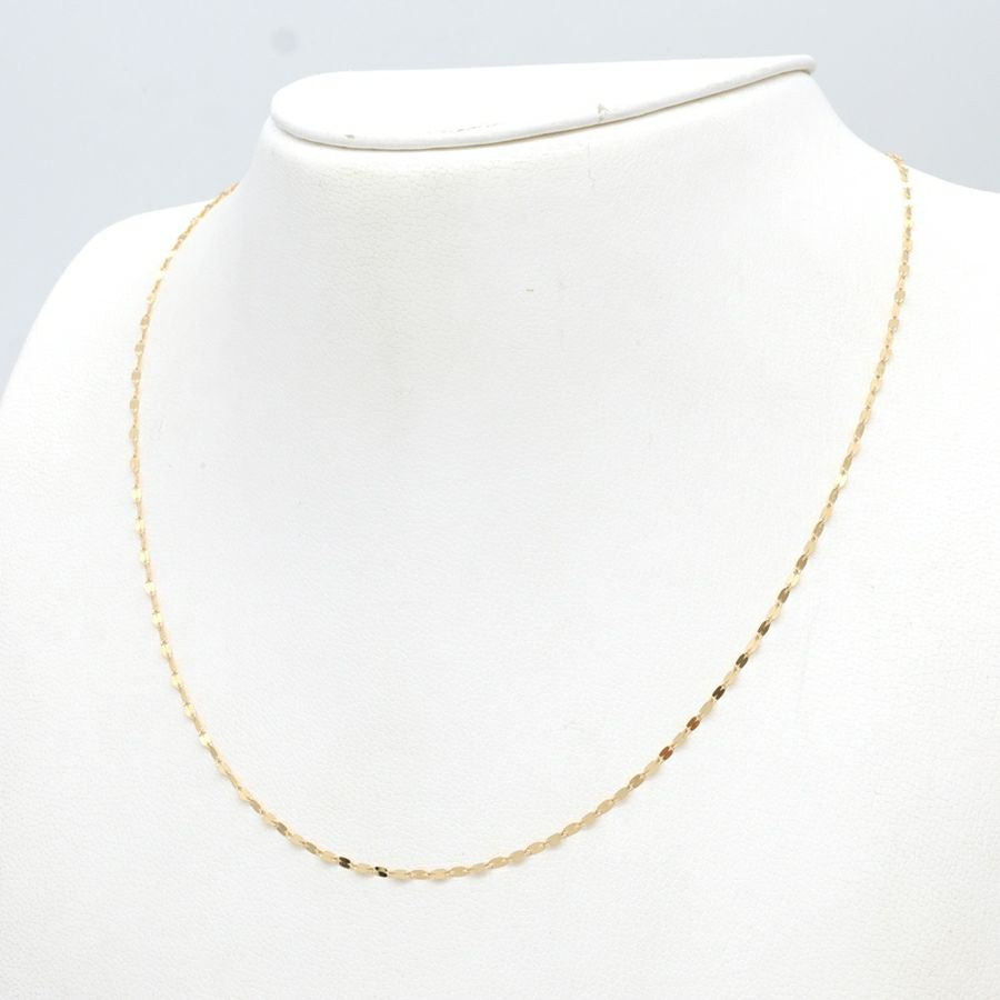 18K YG 0.25FK MV (PETAL CHAIN)