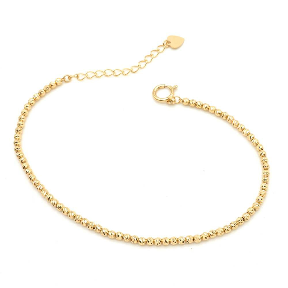 18K YG M-LC-2.0 AJ 7"