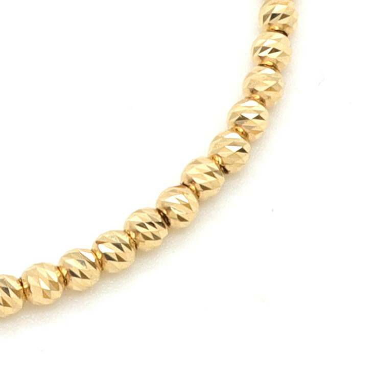 18K YG M-LC-2.0 AJ 7"