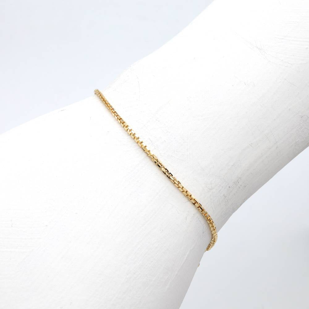 18K YG 1.4 RAIL AJ 7"