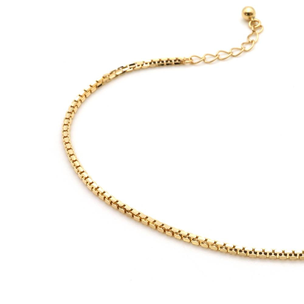 18K YG 1.4 RAIL AJ 7"