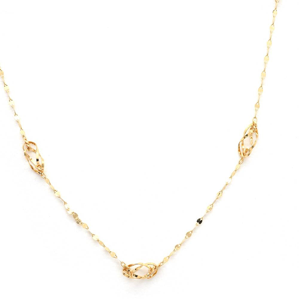 18K YG 107656 MV 18"