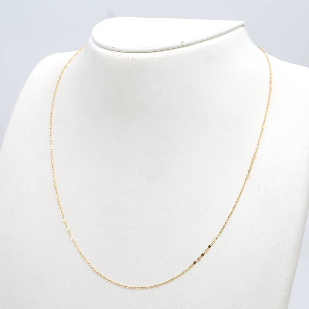 18K YG 107663 MV 18"