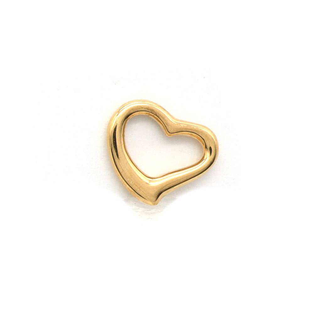 18K YG PDT-F OPEN HEART M