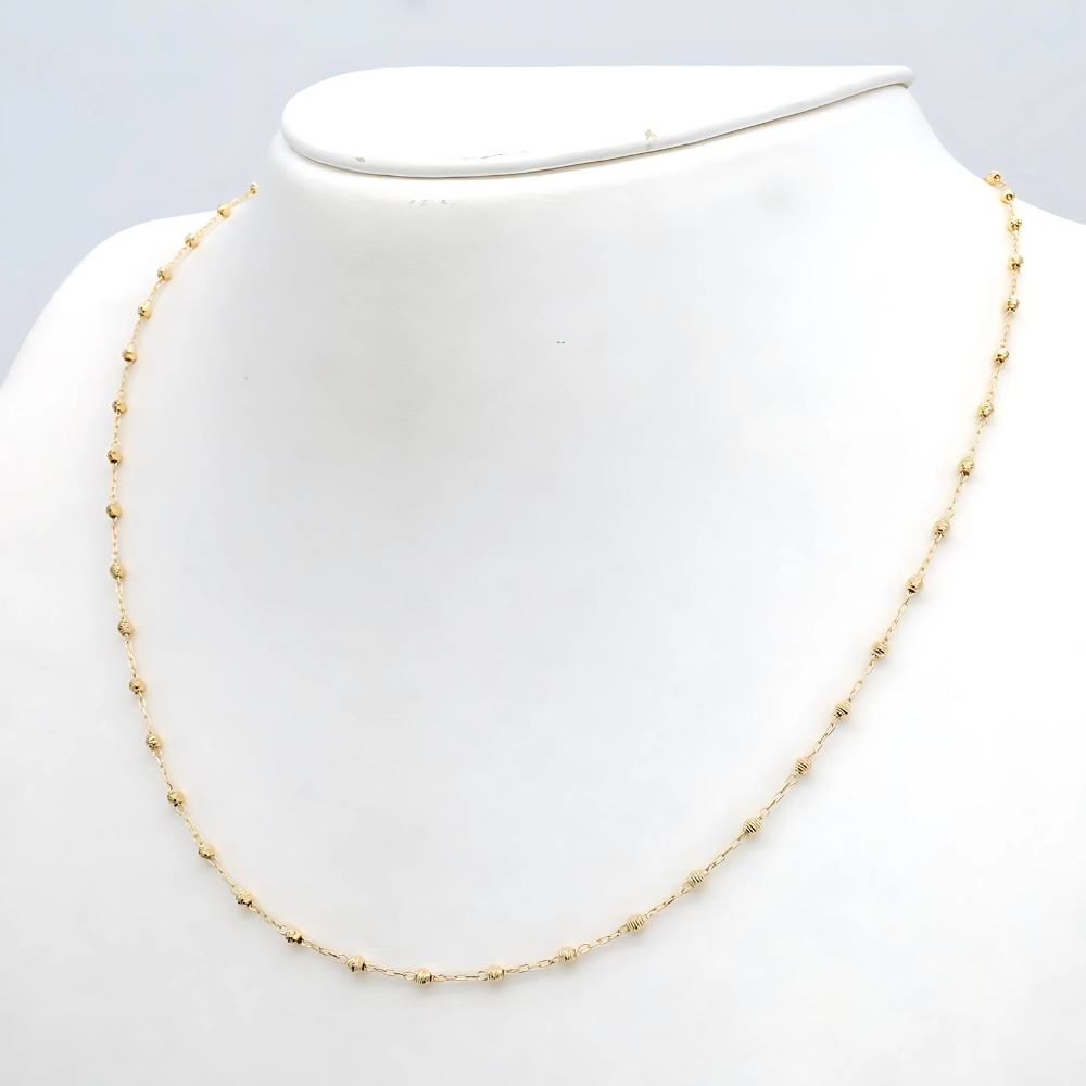 18K YG 132275 MV 18"