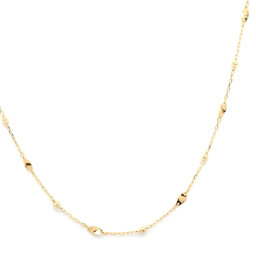 18K YG 132292 MV 18"