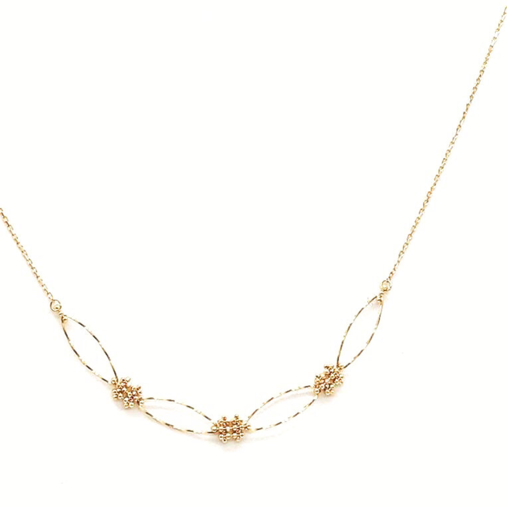 18K YG 0701-3 MV 18"