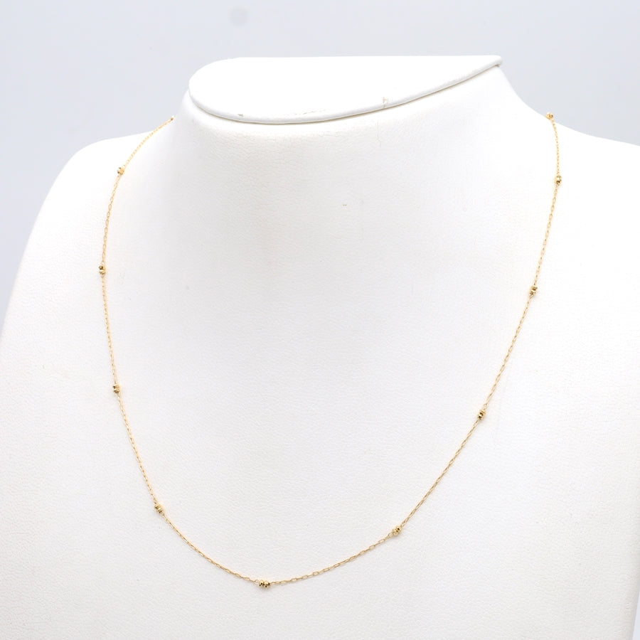 18K YG DD-4948 MV 18"