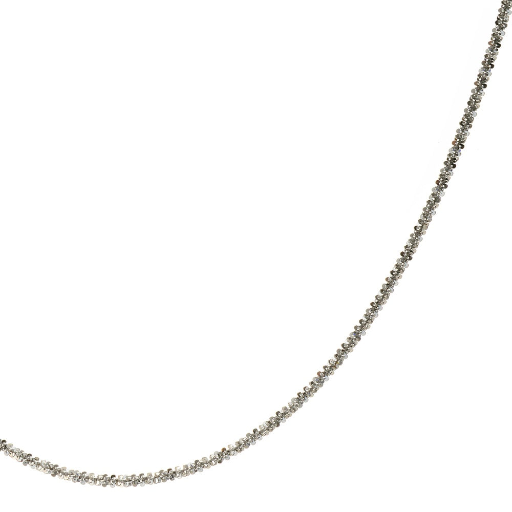 18K WG LIGHT CRISS CROSS