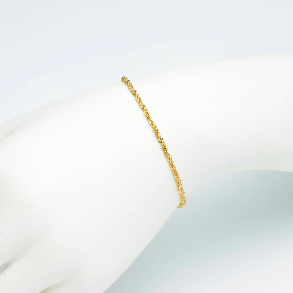 18K YG DD-012186 AJ 7"