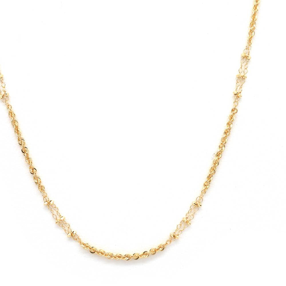 18K YG DD-013991 MV 18"