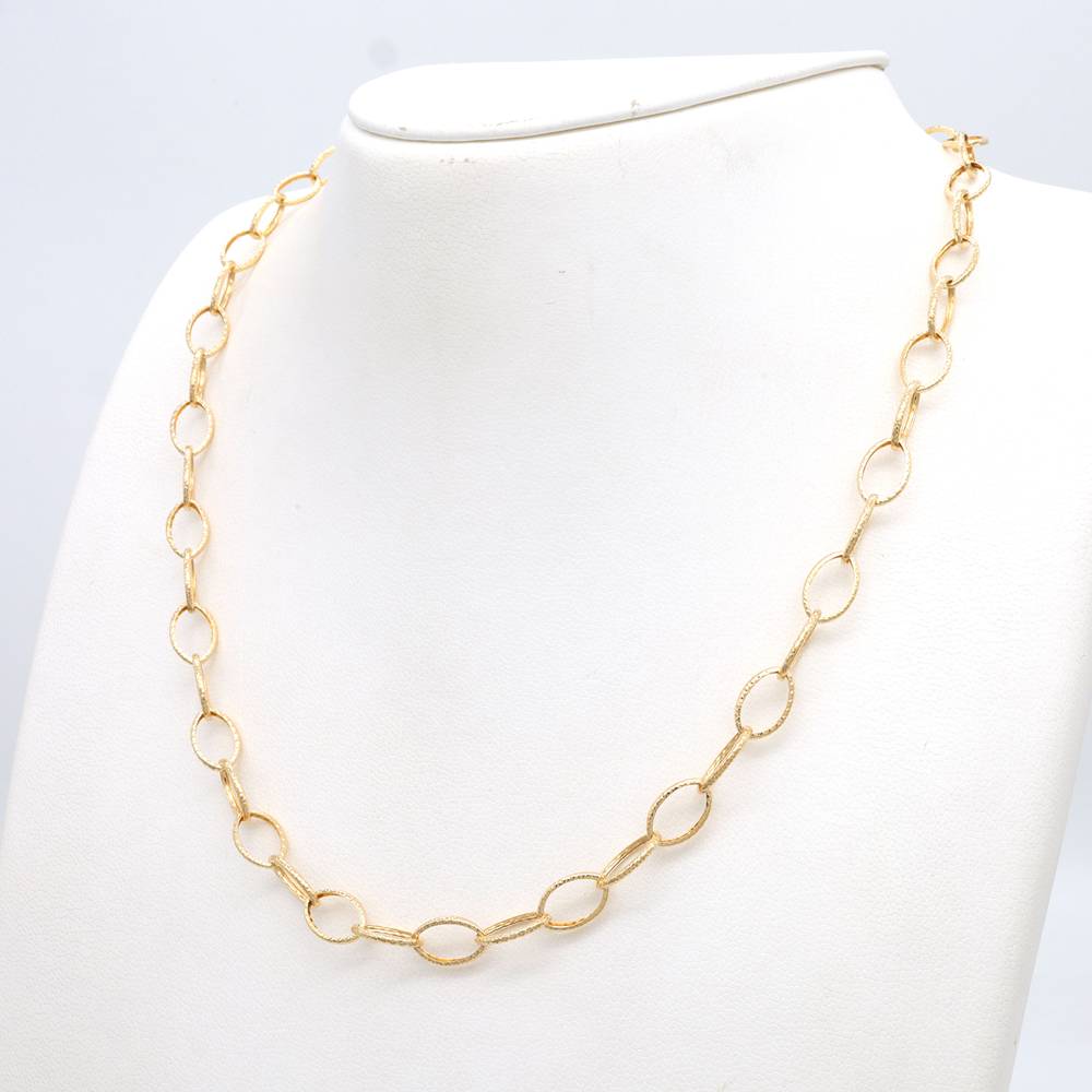 18K YG ALT ELLISSE DX4 18"