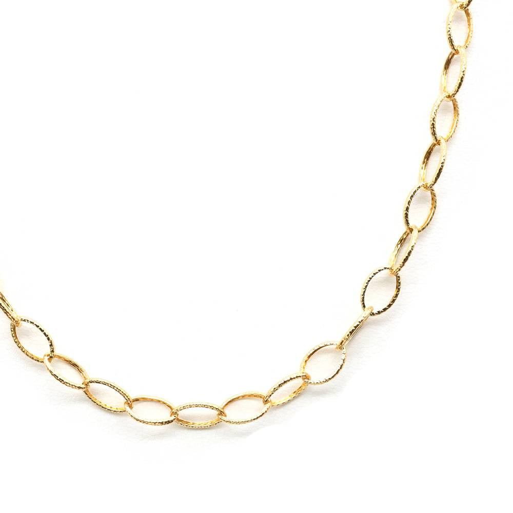 18K YG ALT ELLISSE DX4 18"