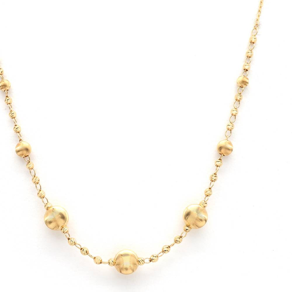 18K YG JA-5939 MV 18"