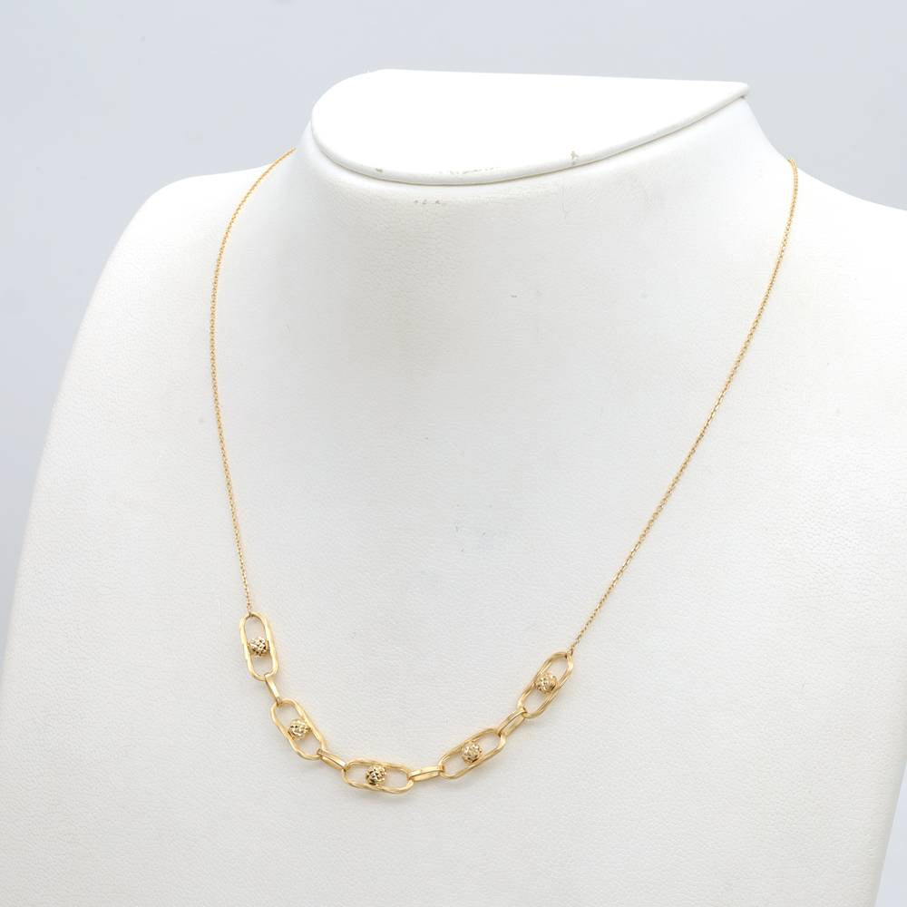 18K YG JA-6067 MV 18"