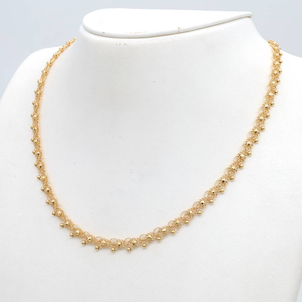 18K YG LUNA001 MV 18"