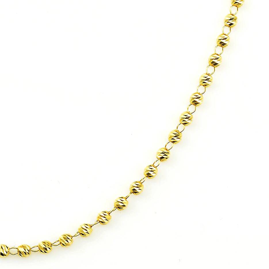 18K YG M-TC-2.5 MV 18"