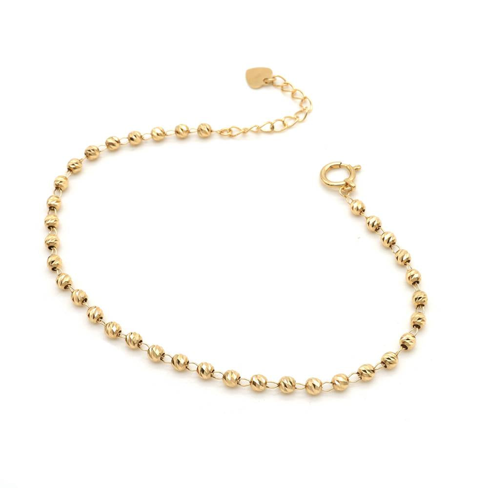 18K YG M-TC-2.5 AJ 7"