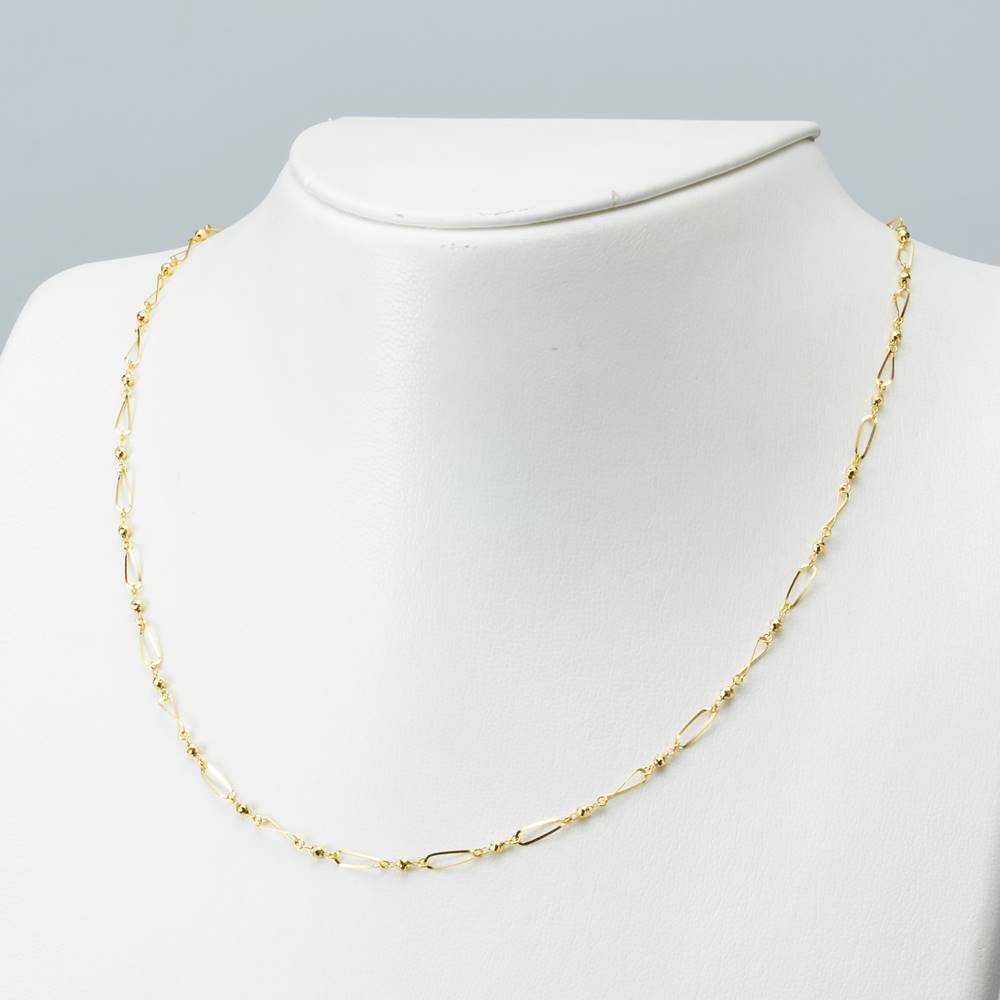 18K YG NET-4419 MV 18"