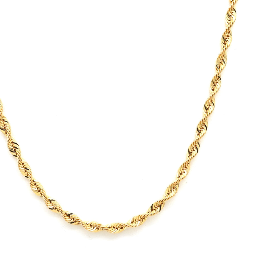 18K YG RUKA D 4.0-HO 20"