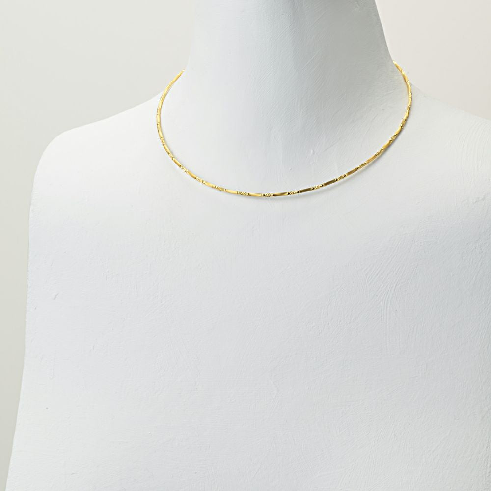 18K YG JA-1222 MV 18"