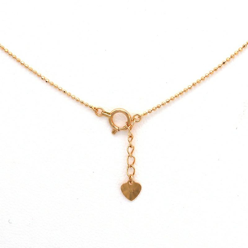 18K ROSE 111172 R 17"