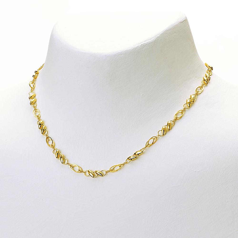 18K YG 103391 MV 18"