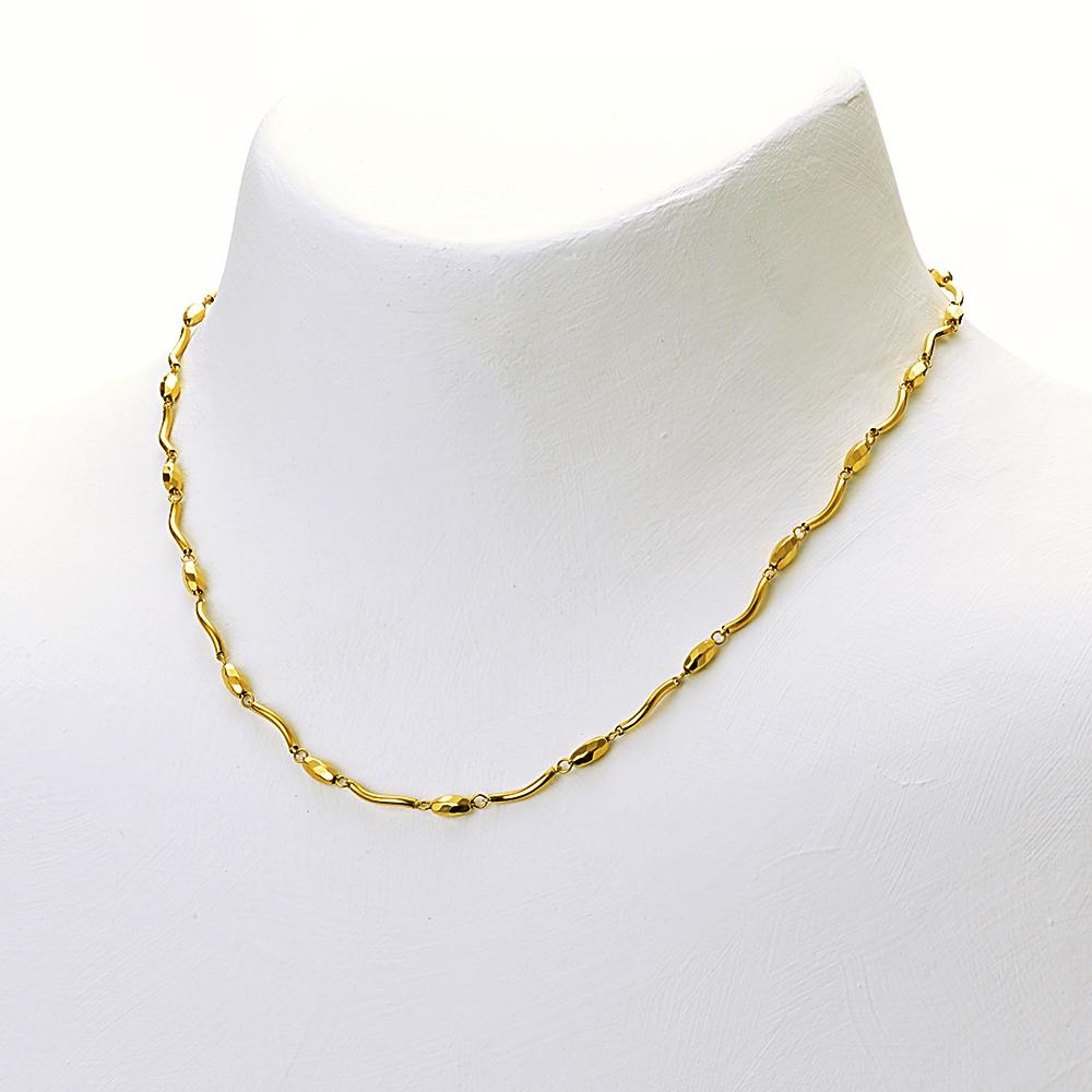 18K YG 110751 MV 18"