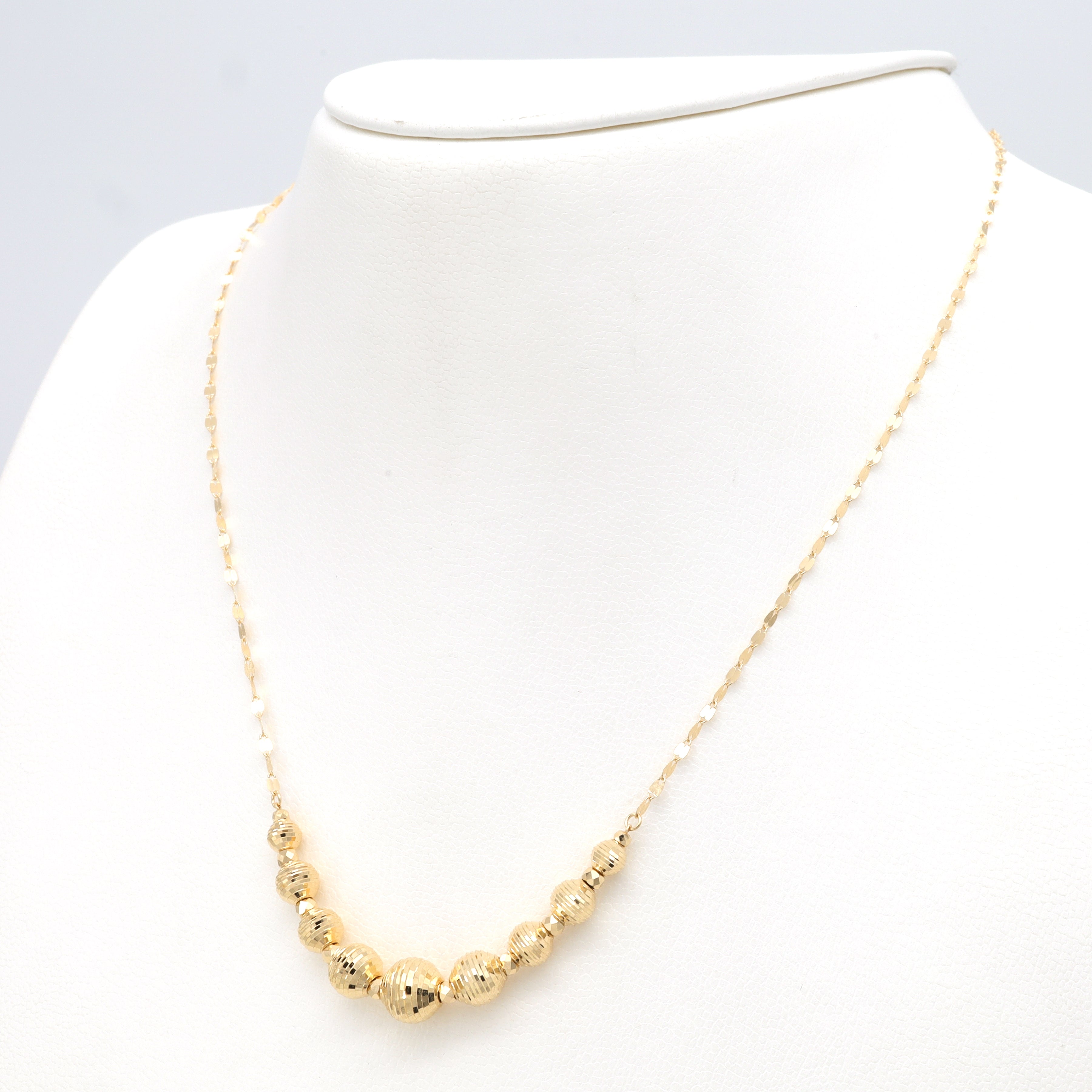 18K YG 107638 MV 18"