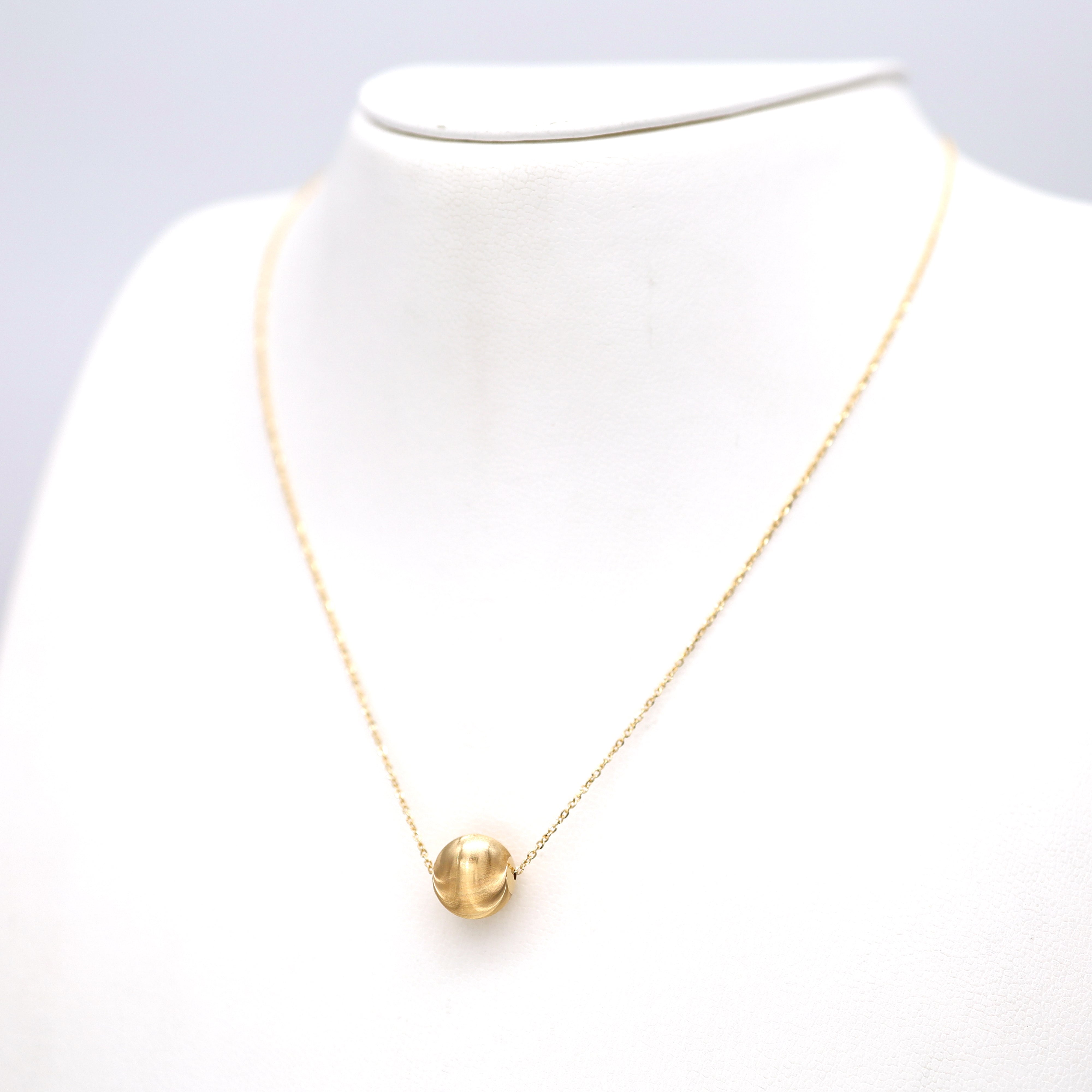 18K YG 12SB-LUCE MV 18"