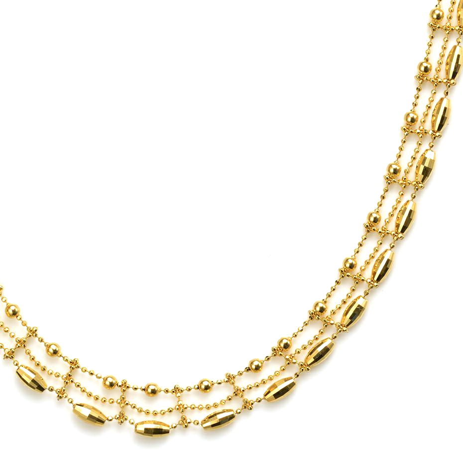 18K YG 103401 MV 18"