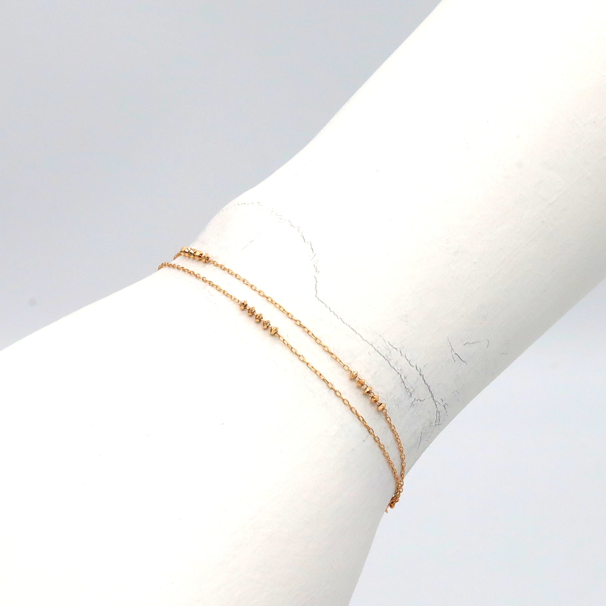 18K ROSE 106586-R AJ 7"