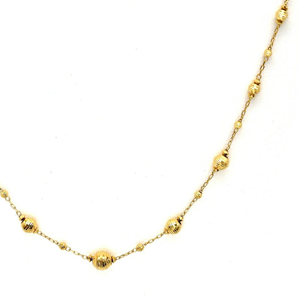 18K YG 109255 MV 18"