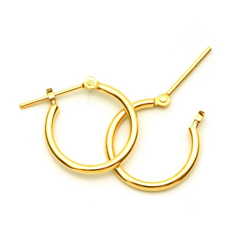 18K YG HOOP 1515