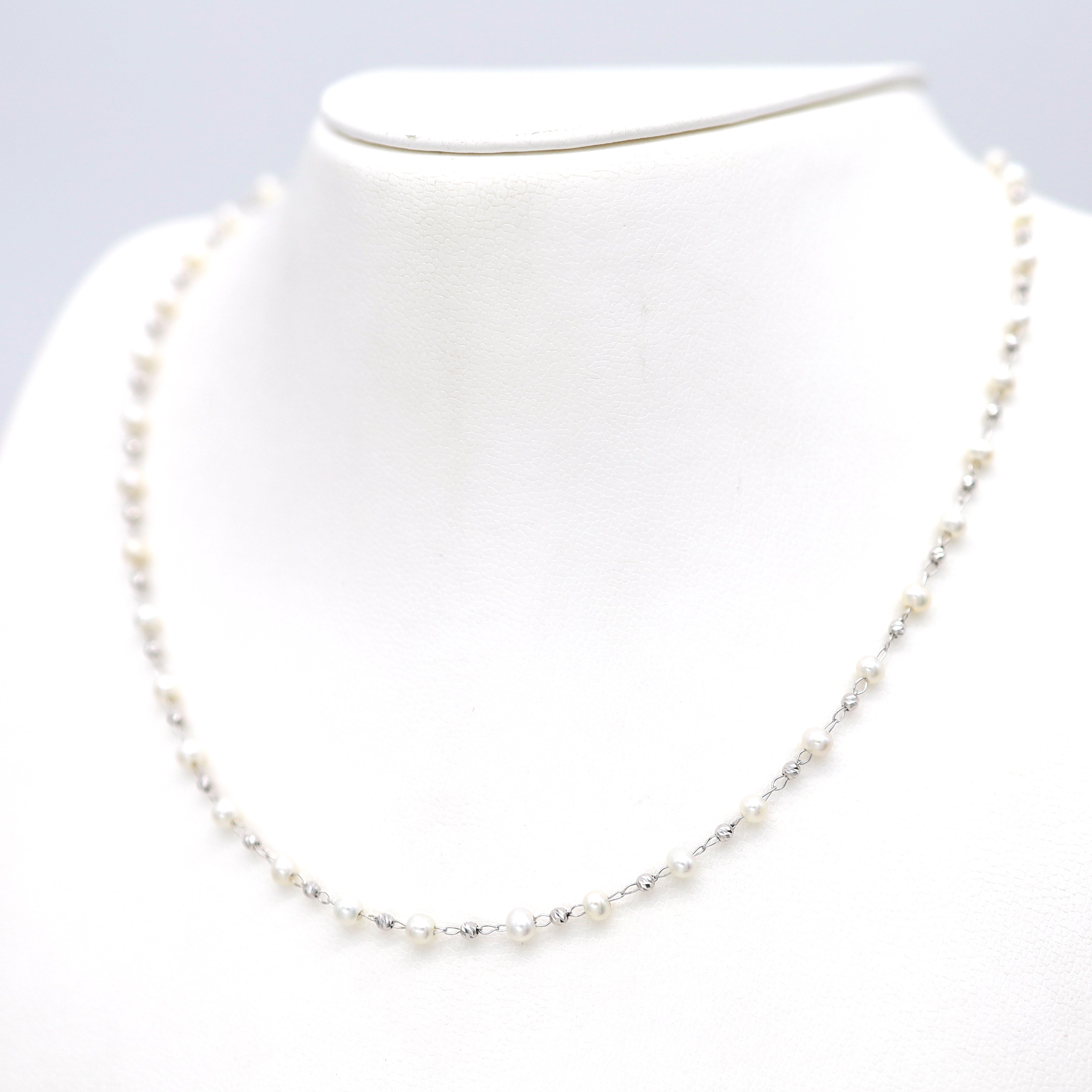 18K WG SZ PEARL WG MV 18"