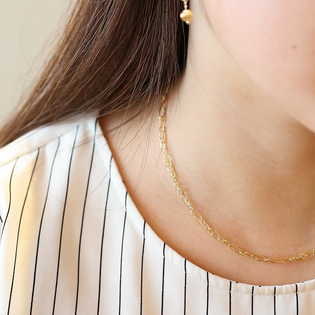 18K YG K-N8774-14 MV 18"