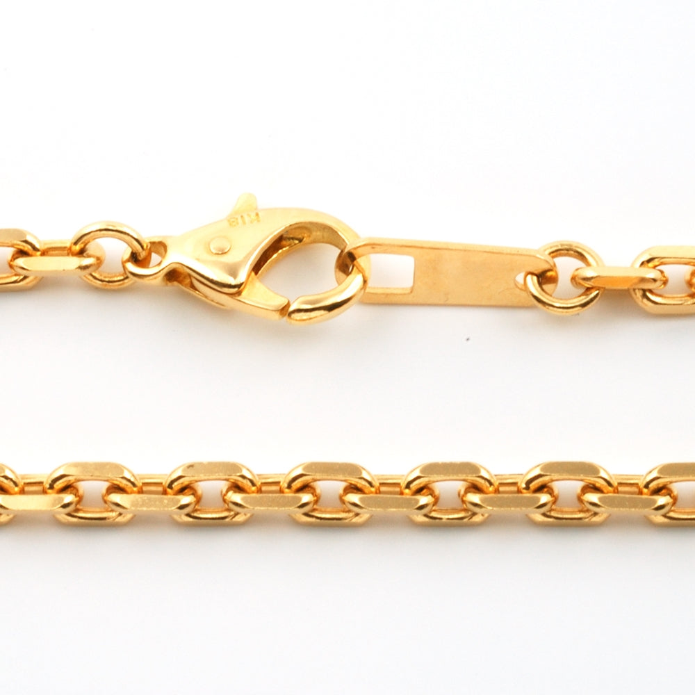 18K YG ANCHOR CHAIN FOR MEN