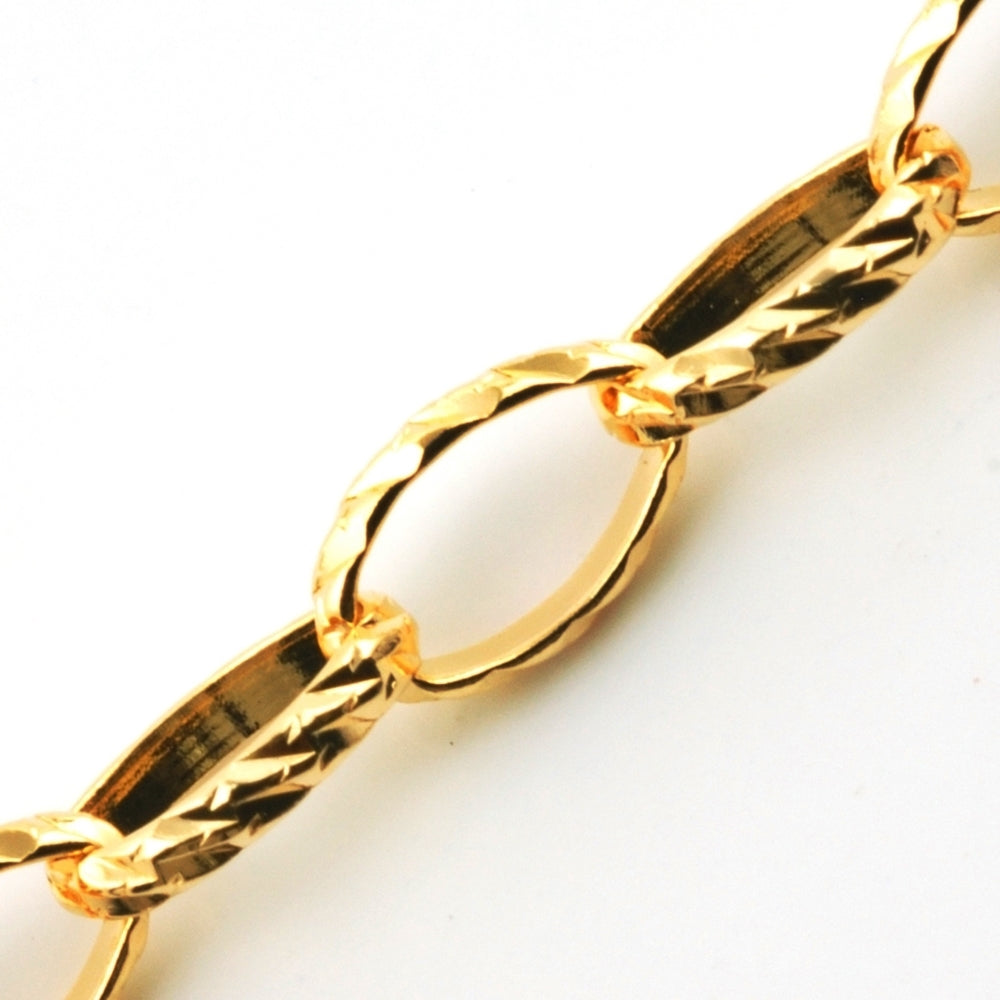 18K YG EXCELLENT MV 28"