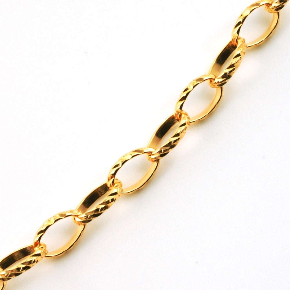 18K YG EXCELLENT MV 28"