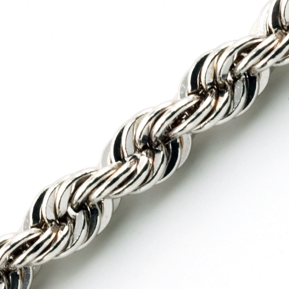 18K WG ROPE CHAIN MV 28"