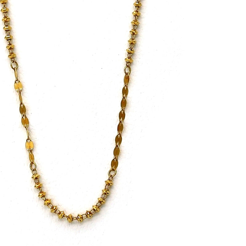 18K YG 131016 MV 18"