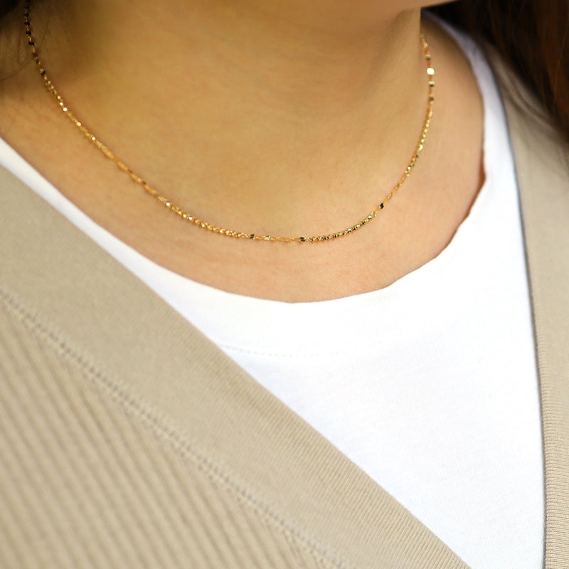 18K YG 131016 MV 18"