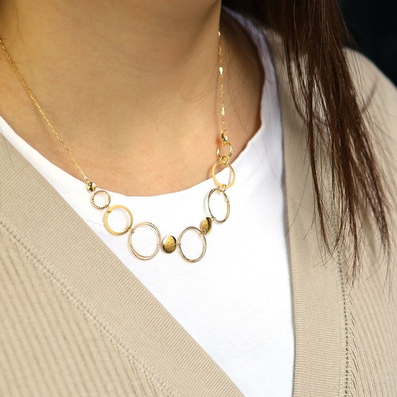 18K YG ALT146 MV 18"