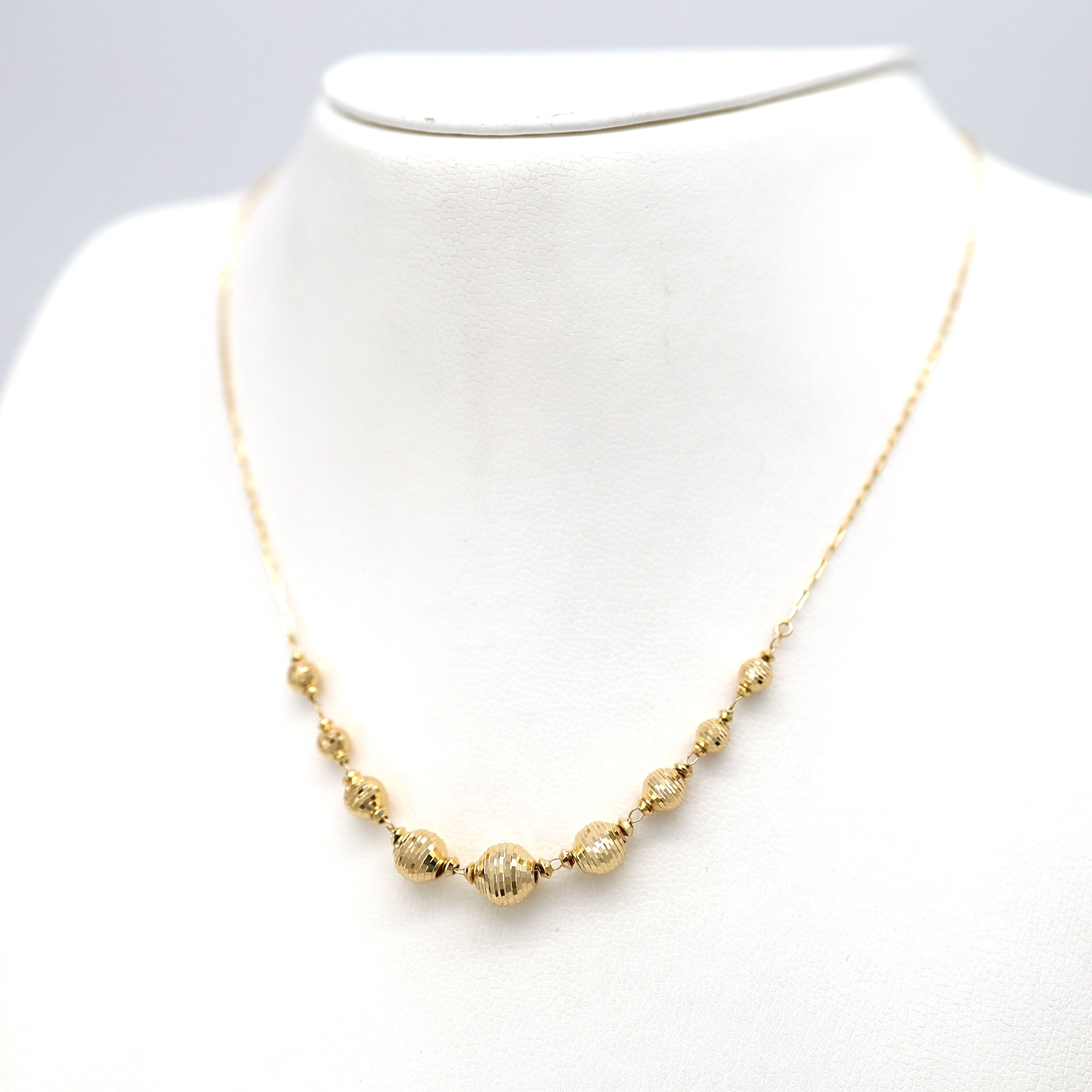 18K YG 131819 MV 18"