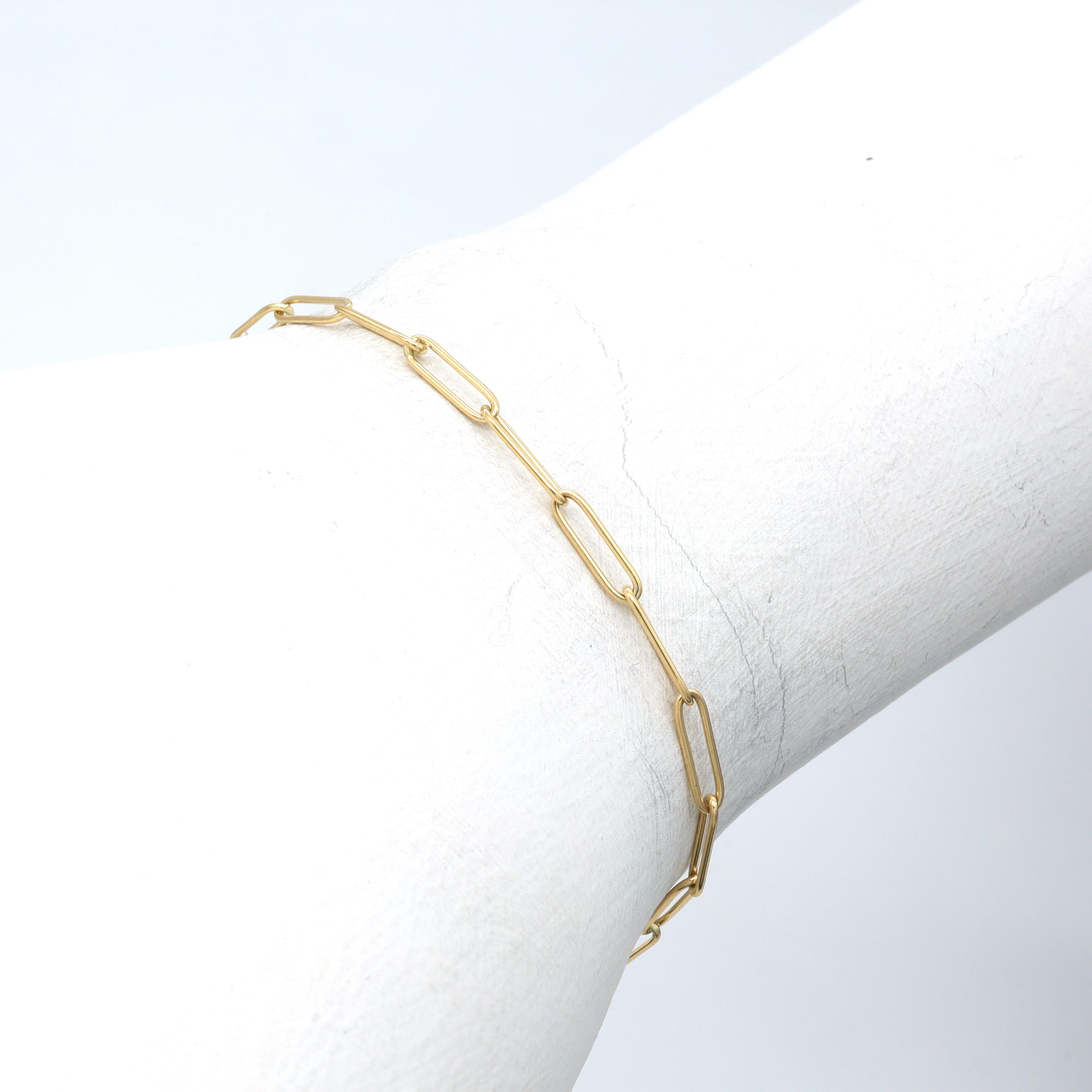 18K YG PC LONG70 7.5"