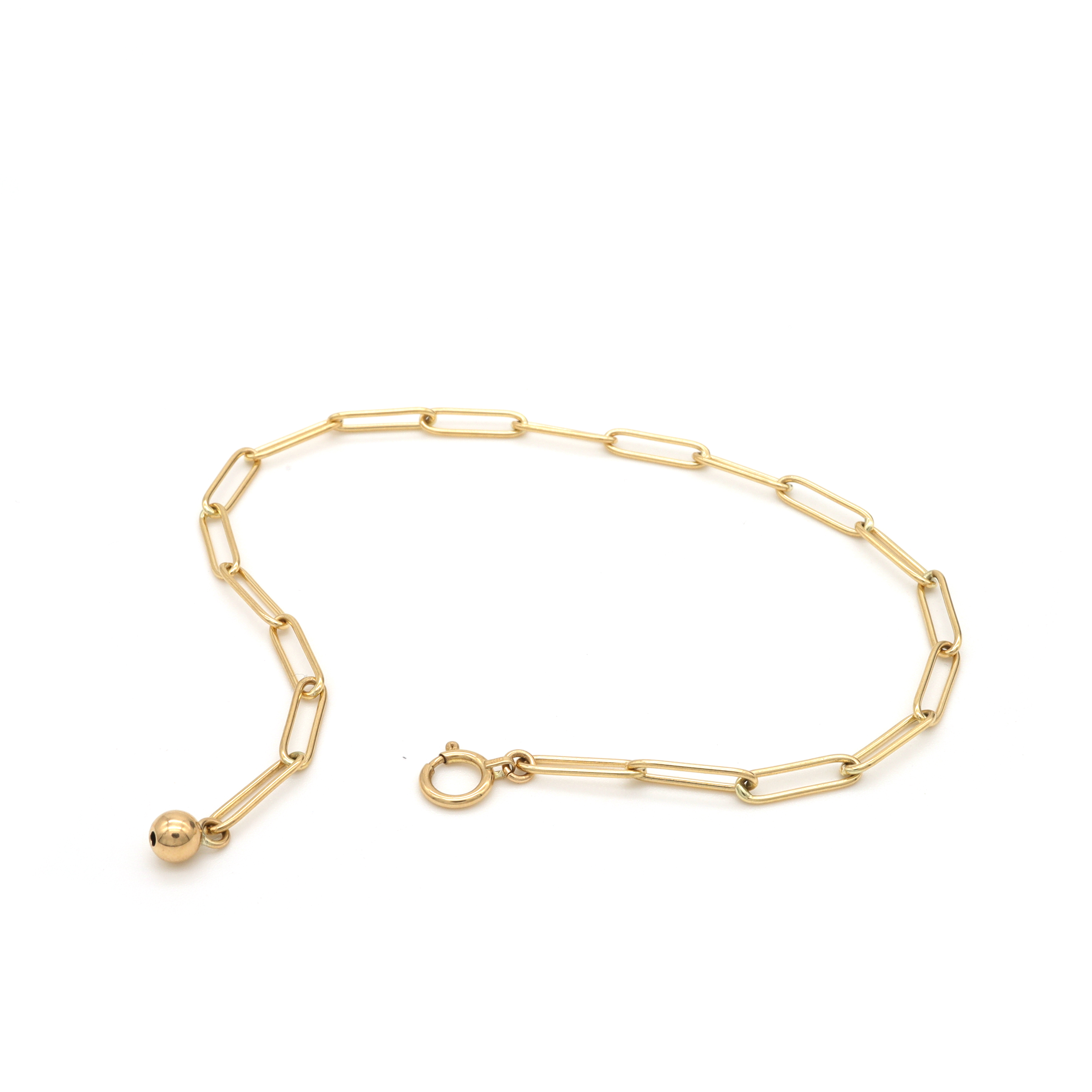 18K YG PC LONG70 7.5"