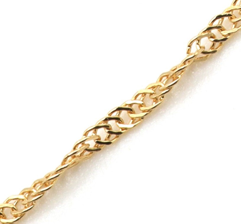 18K YG SCREW CHAIN