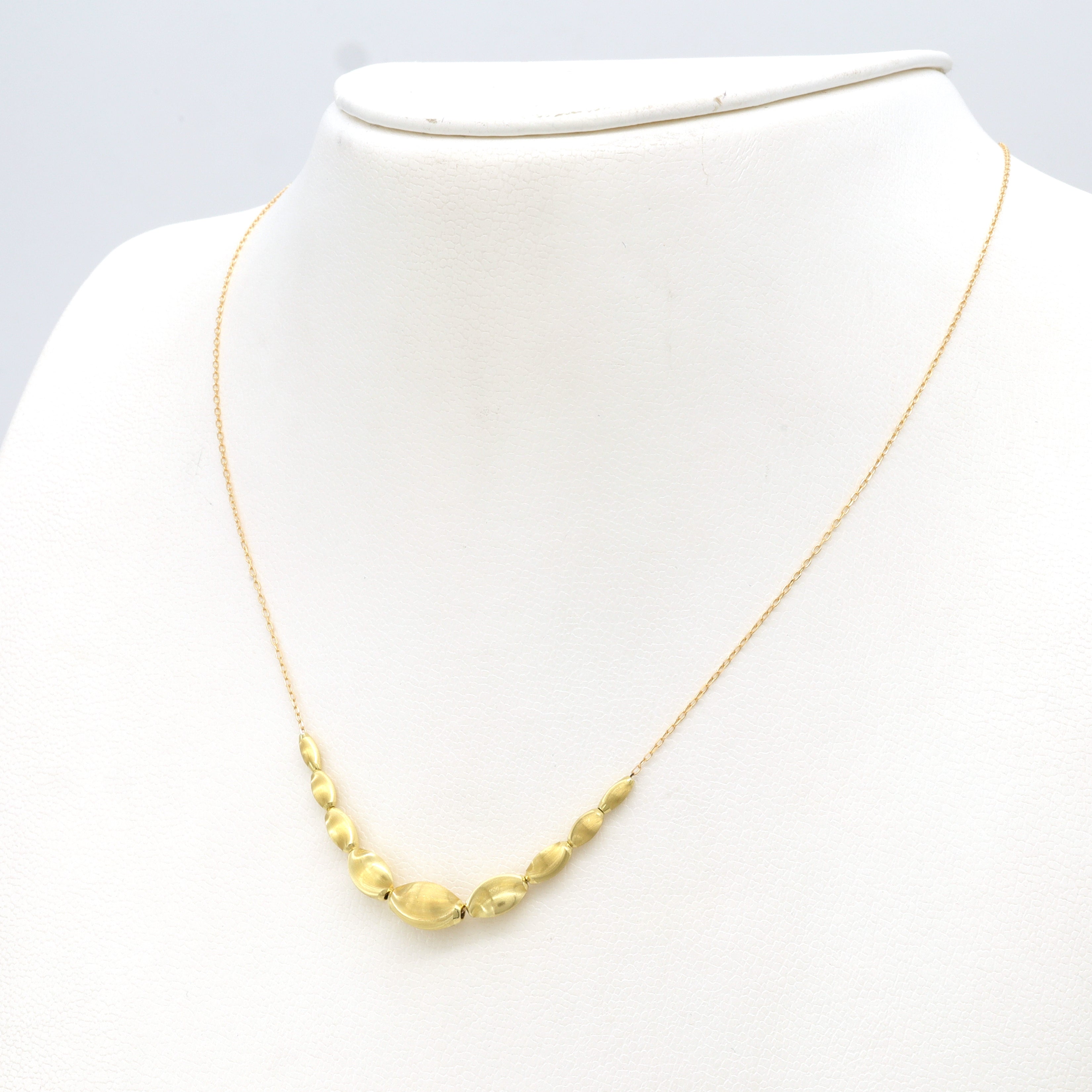 18K YG GRSF9-ACK MV 18"