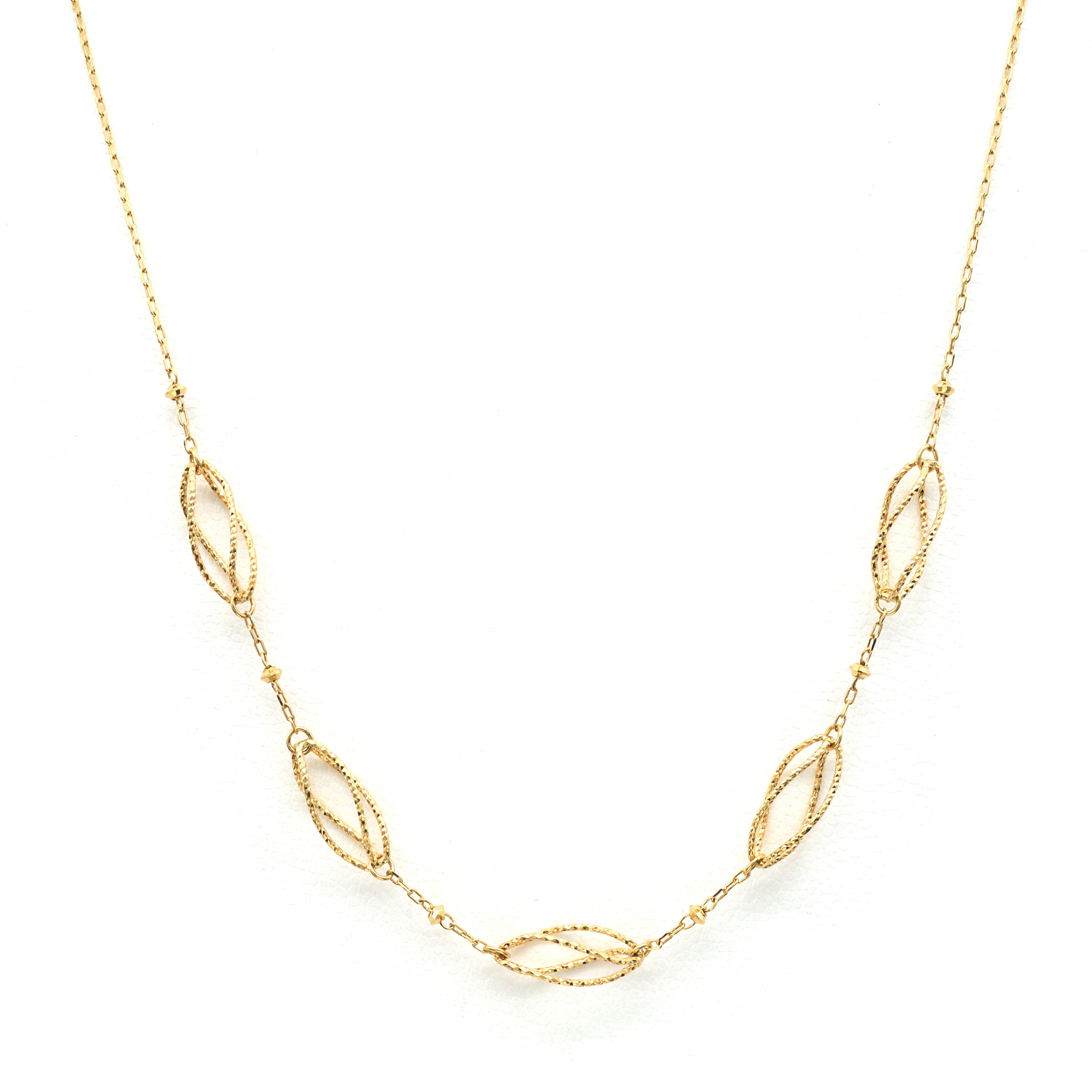 18K YG 109304 MV 18"